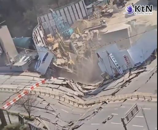 광명 붕괴 사고 현장…"매몰자 목소리 들렸다" 구조 작업 총력  사진=2025 04.11   MBC  갈무리 K trendy NEWS DB ⓒ케이 트렌디뉴스 무단전재 및 수집, 재배포금지