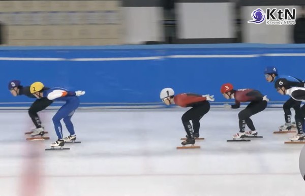 밀라노 향한 전쟁 시작…임종언·김길리 돌풍 속 박지원·황대헌 생존 경쟁 [쇼트트랙 국대 2차 선발전]  사진=2025 04.11 MBC  갈무리  남자부 이변 속출…'주니어 챔프' 임종언 돌풍, 박지원 생애 첫 올림픽 위기 K trendy NEWS DB ⓒ케이 트렌디뉴스 무단전재 및 수집, 재배포금지