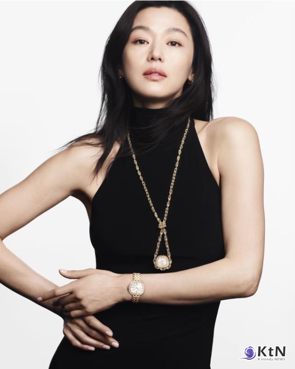 피아제가 선택한 전지현… 제네바를 밝힌 럭셔리의 아우라  사진=2025 04.17  피아제 글로벌 앰버서더로 임명된 배우 전지현/피아  K trendy NEWS DB ⓒ케이 트렌디뉴스 무단전재 및 수집, 재배포금지