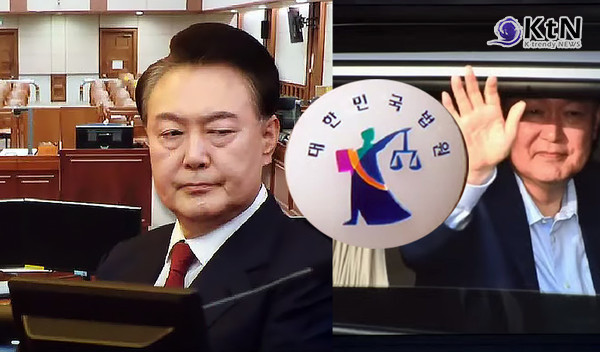 내란 혐의 재판 중 지하 출입 특혜…서울고법, 윤 전 대통령 재차 승인 사진=2025 04.18  MBC 뉴스 영상 갈무리   K trendy NEWS DB ⓒ케이 트렌디뉴스 무단전재 및 수집, 재배포금지