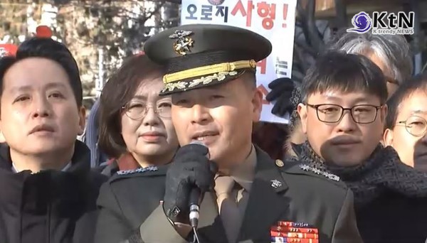 박정훈 전 해병대 수사단장 측이 윤석열 전 대통령을 항소심 증인으로 신청하겠다고 밝혔다.  사진=2025 04.18  mbc 영상 갈무리 rkfanfl K trendy NEWS DB ⓒ케이 트렌디뉴스 무단전재 및 수집, 재배포금지