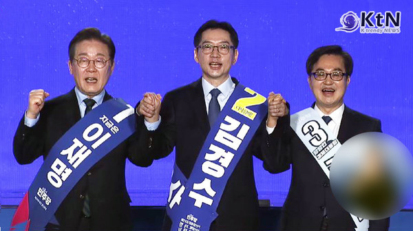 [속보] 민주당, 충청권서 순회경선 시작…오늘 5시 15분 결과 발표  사진=2025 04.19 델리민주 유튜브 영상 갈무리   K trendy NEWS DB ⓒ케이 트렌디뉴스 무단전재 및 수집, 재배포금지