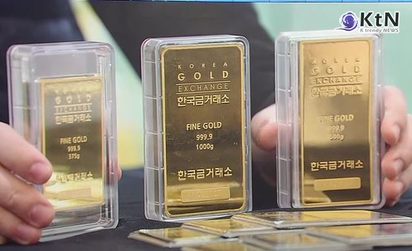 국제 금값이 사상 처음으로 온스당 3,400달러를 돌파했다. 사진=2025 04.21 SBS 영상 갈무리  K trendy NEWS DB ⓒ케이 트렌디뉴스 무단전재 및 수집, 재배포금지