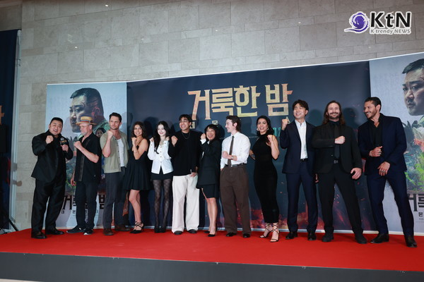  “눈 못 떼는 오컬트 액션” ‘거룩한 밤’ 언론·VIP 시사회 후 호평 릴레이  사진=2025 04.25  4월 21일 서울 송파구 롯데시네마 월드타워에서 진행된 이번  언론과 VIP 시사회  피그 빌리지 K trendy NEWS DB ⓒ케이 트렌디뉴스 무단전재 및 수집, 재배포금지​​​​​​​