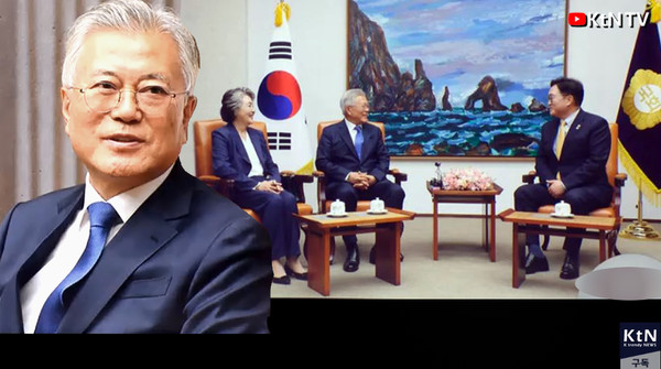 문재인 “검찰, 정해진 방향대로 밀고 가”… 뇌물 기소 작심 비판  사진=2025 04.25  K trendy NEWS DB ⓒ케이 트렌디뉴스 무단전재 및 수집, 재배포금지
