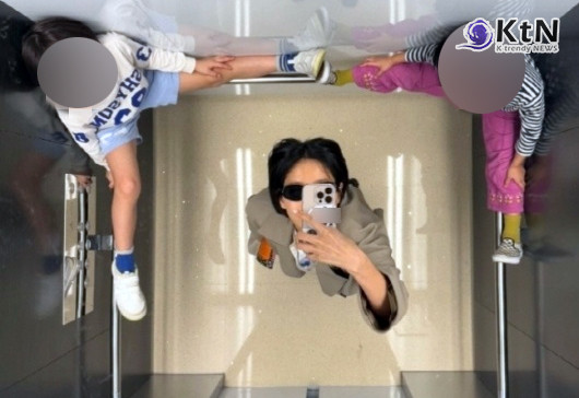 김나영, 아들 엘리베이터 논란에 사과…"생각 짧았다, 앞으로 주의할 것" [공식]  사진=2025 04.28  김나영 인스타그램 갈무리 / K trendy NEWS DB ⓒ케이 트렌디뉴스 무단전재 및 수집, 재배포금지