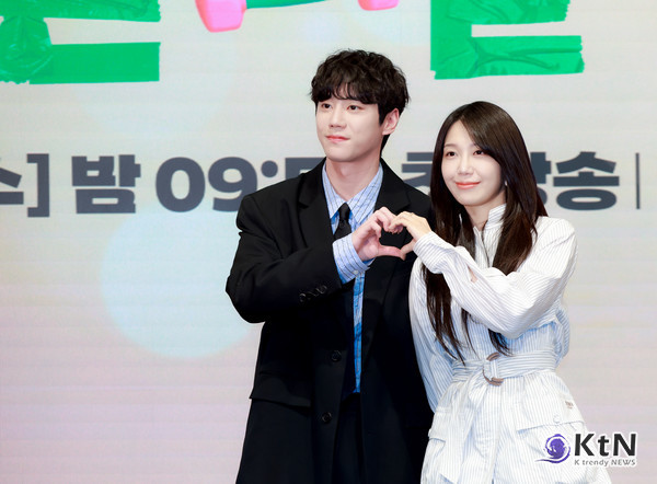 [KtN 포토] '아이돌 출신 배우' 정은지X이준영, '24시 헬스클럽' 코믹 로맨스 기대↑  사진=2025 04.30 ( 4월 29일 오후 서울 구로구에 위치한 더 세인트에서 KBS 2TV 새 수목드라마 '24시 헬스클럽' 언론 제작발표회)   K trendy NEWS DB ⓒ케이 트렌디뉴스 무단전재 및 수집, 재배포금지