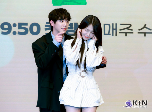 [KtN 포토] '아이돌 출신 배우' 정은지X이준영, '24시 헬스클럽' 코믹 로맨스 기대↑  사진=2025 04.30 ( 4월 29일 오후 서울 구로구에 위치한 더 세인트에서 KBS 2TV 새 수목드라마 '24시 헬스클럽' 언론 제작발표회)   K trendy NEWS DB ⓒ케이 트렌디뉴스 무단전재 및 수집, 재배포금지