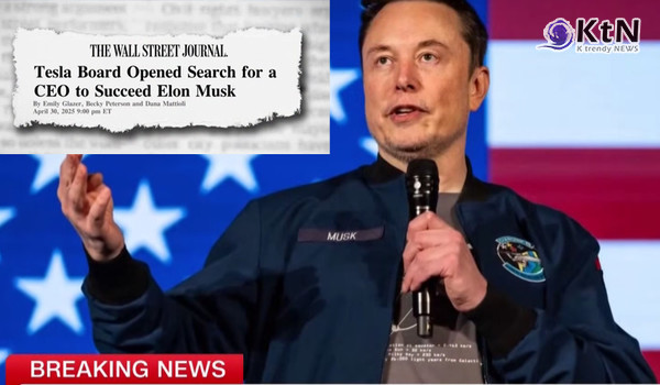 테슬라 이사회, 머스크에 ‘최후 통보’…후임 CEO 물색 공식화   사진=2025 05.01 CNN 영상 갈무리    K trendy NEWS DB ⓒ케이 트렌디뉴스 무단전재 및 수집, 재배포금지