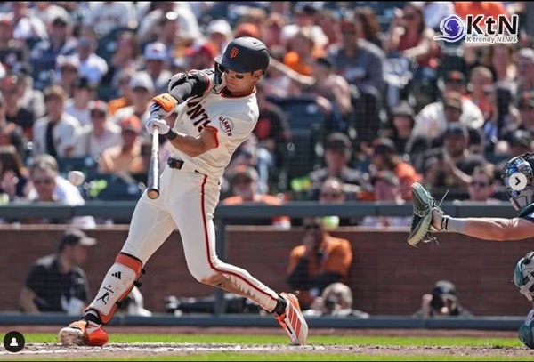 이정후, 교체 출전 후 무안타…7경기 연속 안타 행진 마감  사진=2025 05.02   이정후 인스타그램 갈무리 K trendy NEWS DB ⓒ케이 트렌디뉴스 무단전재 및 수집, 재배포금지