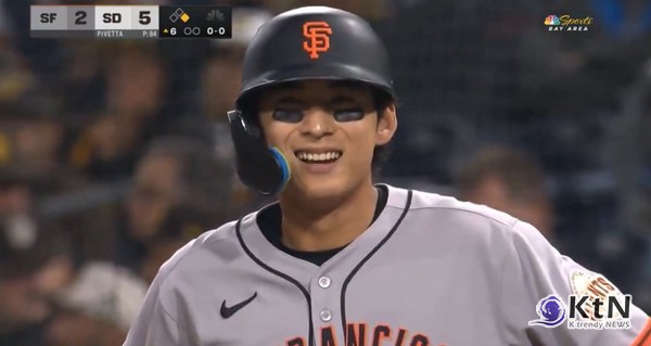 이정후, 교체 출전 후 무안타…7경기 연속 안타 행진 마감  사진=2025 05.02   이정후 엑스  갈무리 K trendy NEWS DB ⓒ케이 트렌디뉴스 무단전재 및 수집, 재배포금지