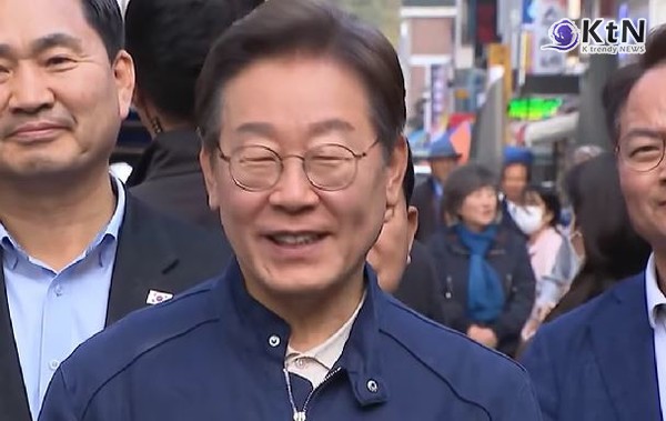 이재명 후보, 지역 방문 중 한덕수에 직격탄 “국민은 헌정파괴 세력 단죄하려 한다”  사진=2025 05.02   MBC 뉴스 영상 갈무리 K trendy NEWS DB ⓒ케이 트렌디뉴스 무단전재 및 수집, 재배포금지