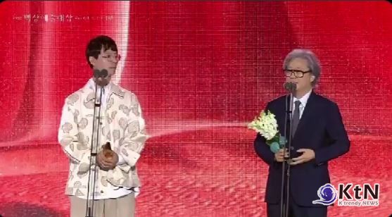 백상 박찬욱, 각본상 수상소감 “국민 수준에 어울리는 리더, 지금 꼭 뽑아야 할 때”  사진=2025 05.05  jtbc 방송화면 갈무리   K trendy NEWS DB ⓒ케이 트렌디뉴스 무단전재 및 수집, 재배포금지