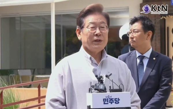 [속보] 이재명 대장동 재판도 대선 뒤로 연기...6월 24일  사진=2025 05.07  더불어민주당 유튜브 갈무리  K trendy NEWS DB ⓒ케이 트렌디뉴스 무단전재 및 수집, 재배포금지