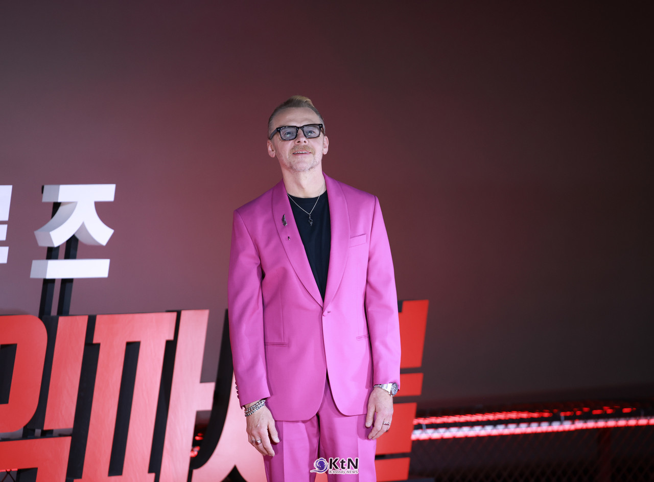 영화 '미션 임파서블: 파이널 레코딩' 내한 프레스 컨퍼러스에 배우 사이먼페그가 참석해 다양한 이야기를 나누었다. / K trendy NEWS DB. ⓒ케이 트렌디뉴스 무단전재 및 수집, 재배포금지.