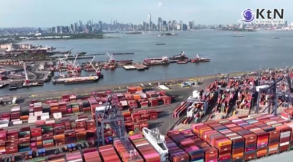 미·중, 고율 관영상세 115%씩 내렸다… 6년 무역전쟁에 ‘휴전’ 신호  사진=2025 05.12  수출  무역 자료 사진 SBS   갈무리  K trendy NEWS DB ⓒ케이 트렌디뉴스 무단전재 및 수집, 재배포금지