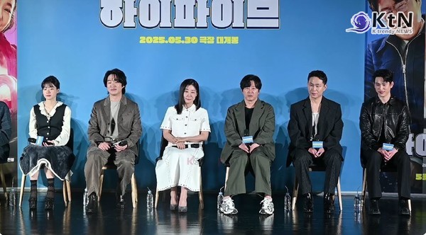 “편집 없이 그대로 간다”… 유아인 ‘하이파이브’ 등장, 강형철 감독 입 열었다  사진=2025 05.12  코리아필름 영상 갈무리 K trendy NEWS DB ⓒ케이 트렌디뉴스 무단전재 및 수집, 재배포금지