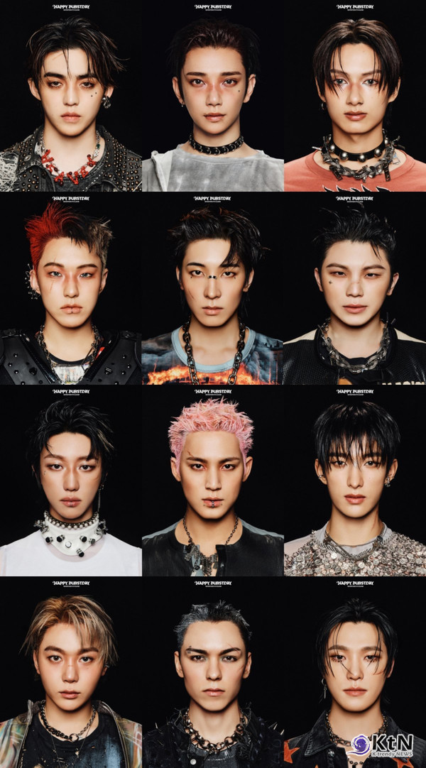 세븐틴, K팝 최초 잠수교 단독 공연… “10주년, 다시 분출한다”  사진=2025 05.12   ‘HAPPY BURSTDAY’ 티저로 공개된 멤버들의 콘셉트 포토.  플레디스엔터테인먼트  K trendy NEWS DB ⓒ케이 트렌디뉴스 무단전재 및 수집, 재배포금지