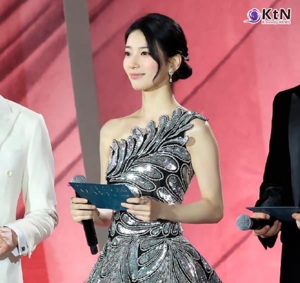 수지, 여황제 된다? ‘하렘의 남자들’ 주연 제안받고 검토 중  사진=2025 05.12  baeksang.official 갈무리 K trendy NEWS DB ⓒ케이 트렌디뉴스 무단전재 및 수집, 재배포금지