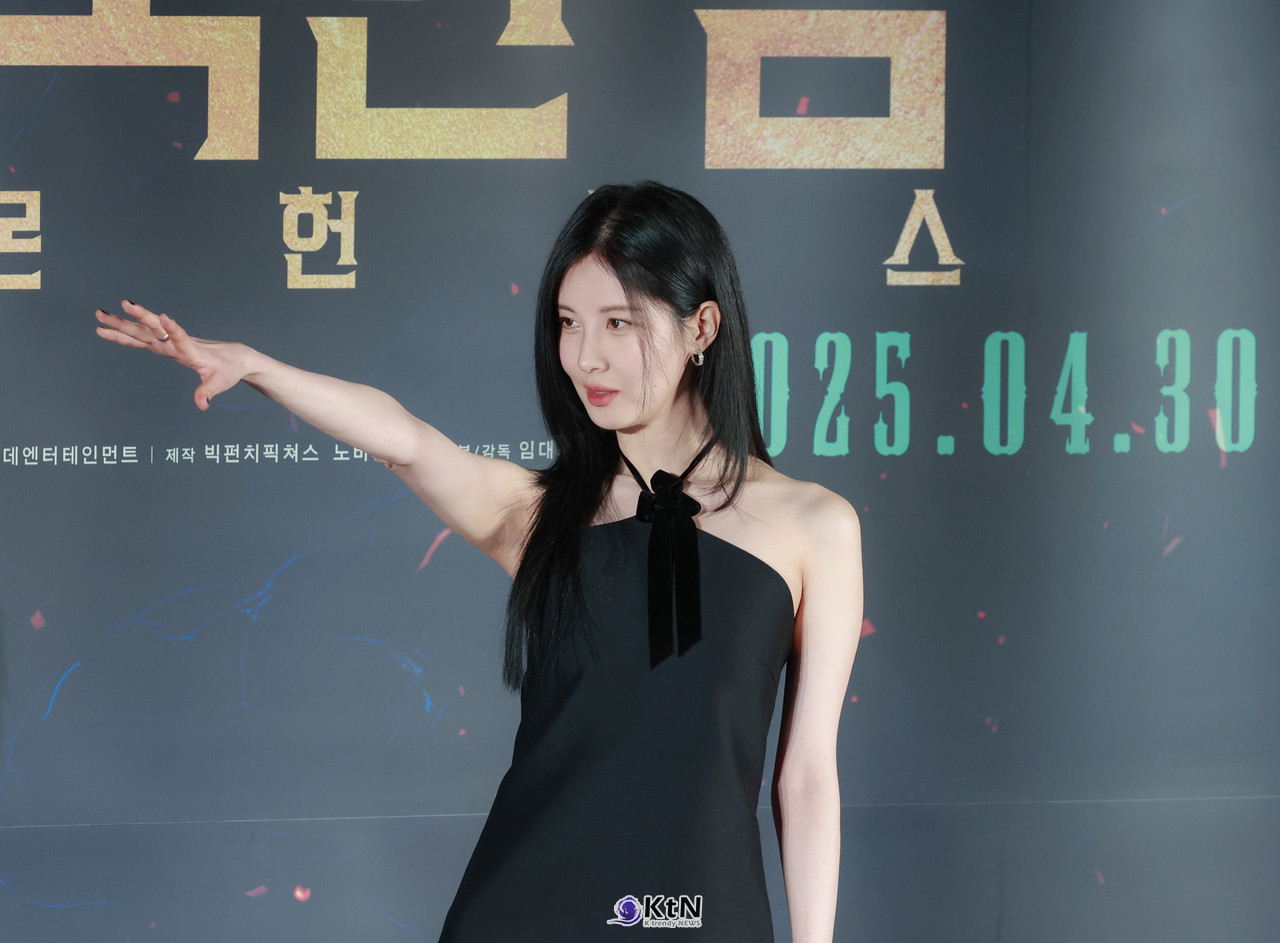 배우 서현이 영화 '거룩한 밤: 데몬 헌터스' 제작보고회 현장에 참석해 다양한 이야기를 나누었다. / 사진=2025 04.02   소녀시대 서현 K trendy NEWS DB ⓒ케이 트렌디뉴스 무단전재 및 수집, 재배포금지