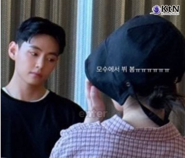 뷔·아이유, 생일 하루 전날 단둘이? 레스토랑 목격담에 팬들 술렁  사진=2025 05.16 가수 아이유, 방탄소년단 뷔 / 온라인 커뮤니티  K trendy NEWS DB ⓒ케이 트렌디뉴스 무단전재 및 수집, 재배포금지