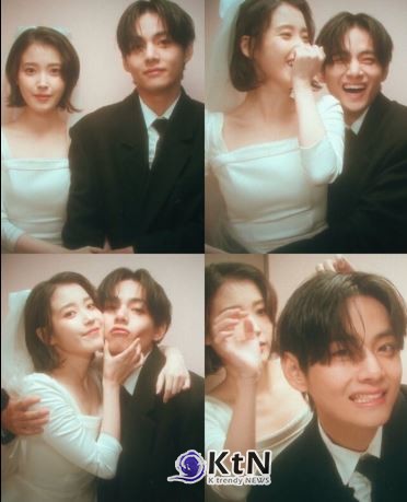 뷔·아이유, 생일 하루 전날 단둘이? 레스토랑 목격담에 팬들 술렁  사진=2025 05.16 가수 아이유, 방탄소년단 뷔 / 빅히트 뮤직   K trendy NEWS DB ⓒ케이 트렌디뉴스 무단전재 및 수집, 재배포금지