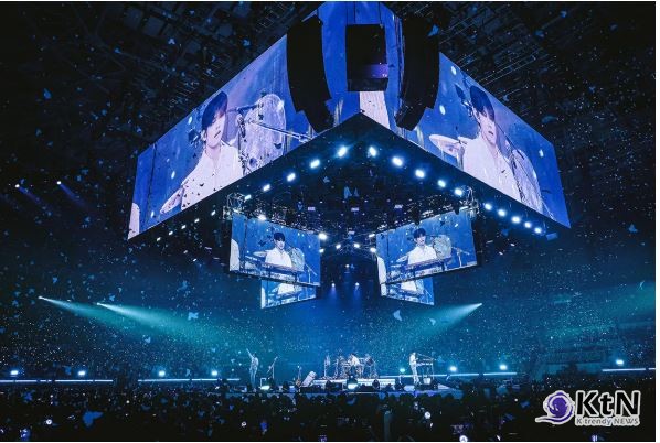 데이식스, KSPO돔서 밝힌 데뷔 비하인드 "그땐 합주실도 없었다" (포에버영)   사진=2025 05.18  JYP엔터테인먼트   편집 K trendy NEWS DB ⓒ케이 트렌디뉴스 무단전재 및 수집, 재배포금지