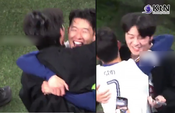 ‘박서준이 왜 거기서 나와?’ 손흥민, 유로파리그 우승의 순간, 의외의 인물이 있었다 사진=2025 05.23  손흥민 인스타그램 갈무리 K trendy NEWS DB ⓒ케이 트렌디뉴스 무단전재 및 수집, 재배포금지