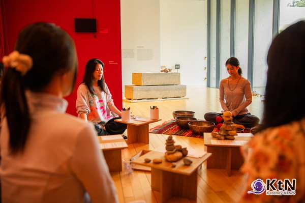 참여형 명상 예술과 커뮤니티 아트의 협업. 사진=송미리내, K trendy NEWS DB ⓒ케이 트렌디뉴스 무단전재 및 수집, 재배포금지