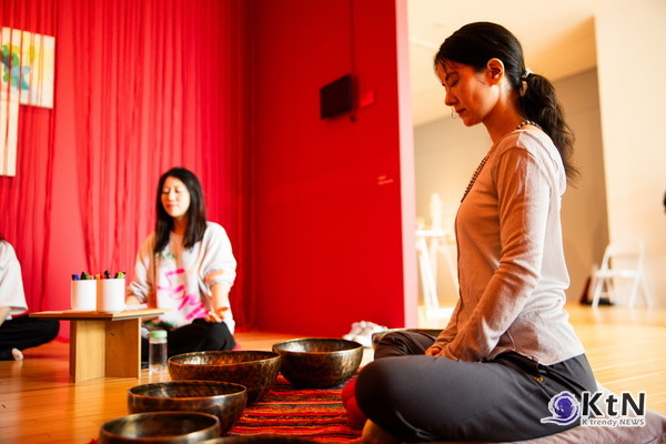 참여형 명상 예술과 커뮤니티 아트의 협업. 사진=송미리내, K trendy NEWS DB ⓒ케이 트렌디뉴스 무단전재 및 수집, 재배포금지