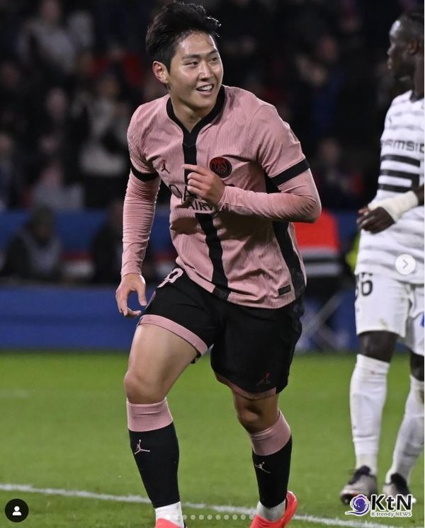 이강인, 결승골 도움…PSG, 리옹 꺾고 23경기 무패 행진 사진=2025 02.24  psg 인스타그램 갈무리  K trendy NEWS DB ⓒ케이 트렌디뉴스 무단전재 및 수집, 재배포금지