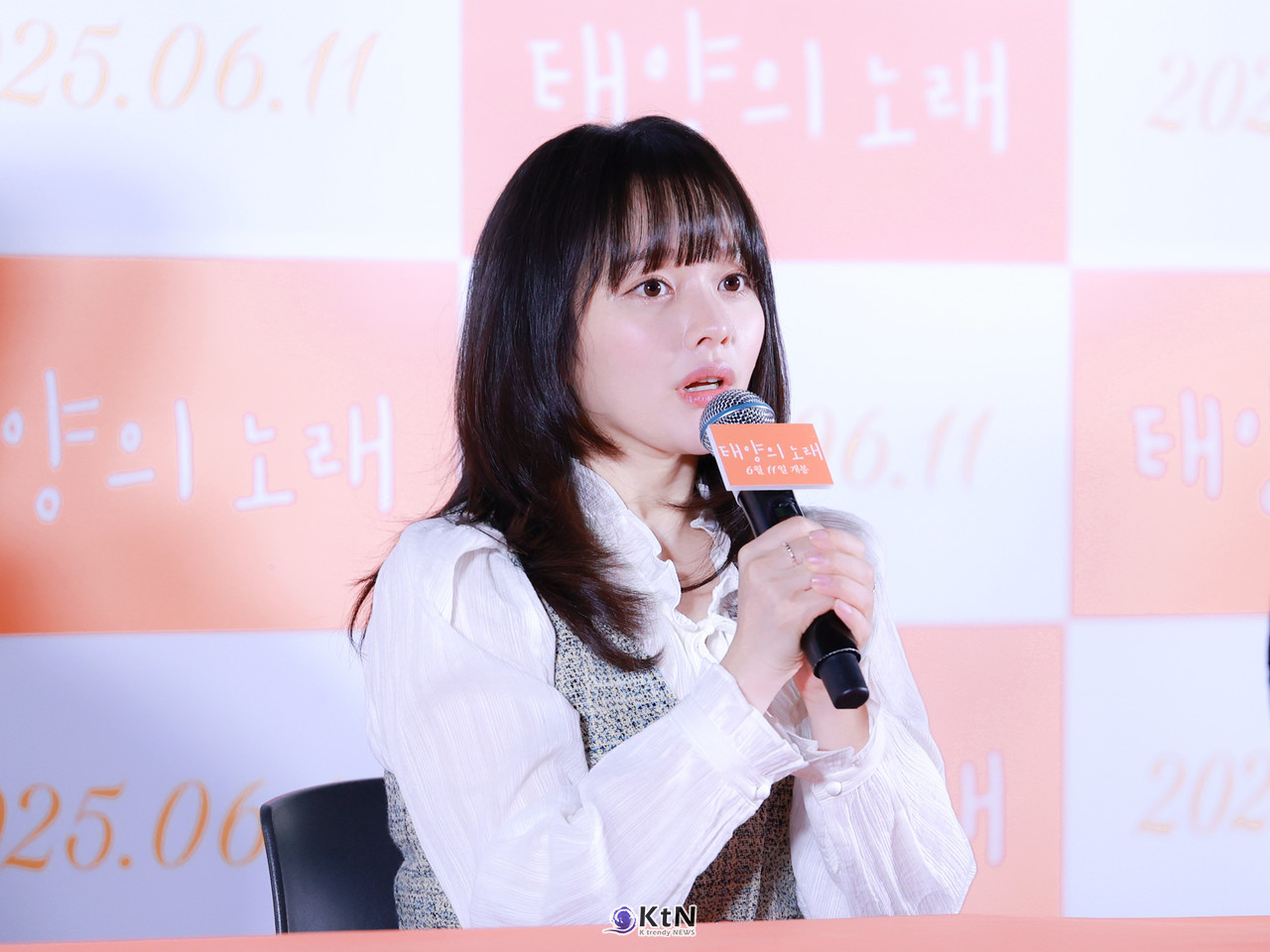 영화 '태양의 노래' 언론, 배급 시사회 및 시사회에 배우 정지소, 차학연, 조영준 감독이 참석해 다양한 이야기를 나누었다. / K trendy NEWS DB. ⓒ케이 트렌디뉴스 무단전재 및 수집, 재배포금지.