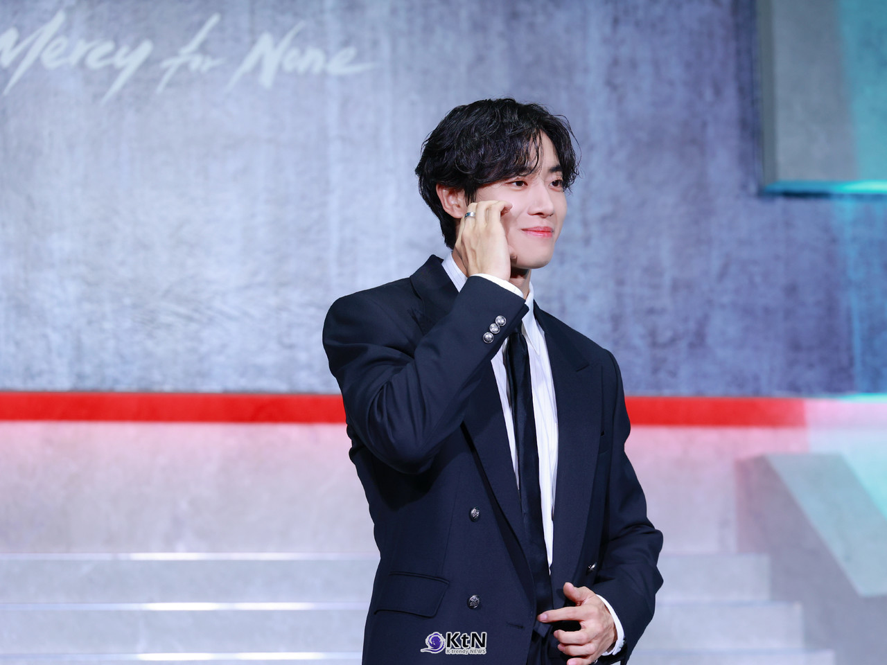 배우 추영우가 넷플릭스 시리즈 '광장' 제작발표회에 참석했다. / K trendy NEWS DB. ⓒ케이 트렌디뉴스 무단전재 및 수집, 재배포금지.