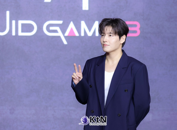 [KtN 현장] 강하늘 “‘오징어 게임3’ 속 내 캐릭터, 뻔뻔해 보여도 저는 떳떳하게 연기했다” 사진=2025 06.09 ‘오징어 게임’ 시즌3의 제작발표회  K trendy NEWS DB ⓒ케이 트렌디뉴스 무단전재 및 수집, 재배포금지 