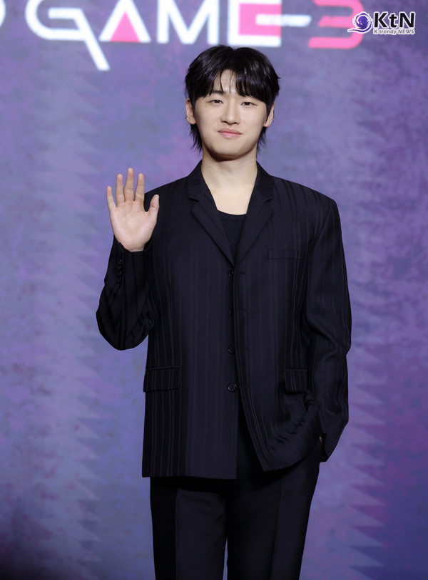 [KtN 현장] 이다윗 “‘오징어 게임3’ 민수, 더 이상은 버틸 수 없다… 이번 시즌 더 처절해진다”  사진=2025 06.09 넷플릭스 대표 시리즈 ‘오징어 게임’ 시즌3의 제작발표회가 6월 9일 오전 서울 용산구 서울드래곤시티에서 열렸다. K trendy NEWS DB ⓒ케이 트렌디뉴스 무단전재 및 수집, 재배포금지