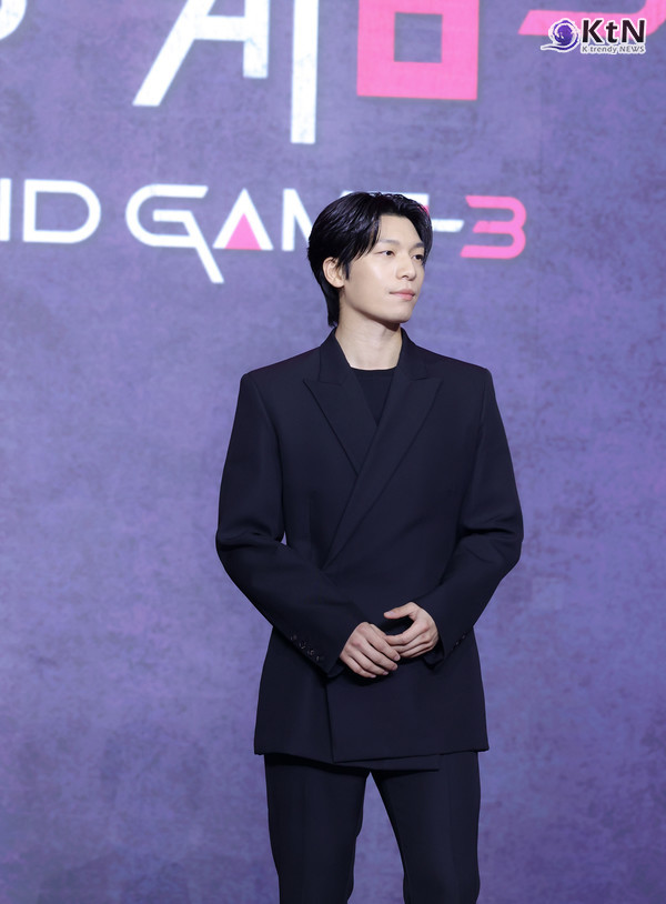 [KtN 현장] '오징어게임3' 위하준 “‘오징어 게임’ 5년간 함께한 작품… 오래오래 기억되길”  사진=2025 06.09  넷플릭스 오리지널 시리즈 ‘오징어 게임’ 시즌3의 제작발표회가 6월 9일 오전 서울 용산구 서울드래곤시티에서 진행됐다  K trendy NEWS DB ⓒ케이 트렌디뉴스 무단전재 및 수집, 재배포금지