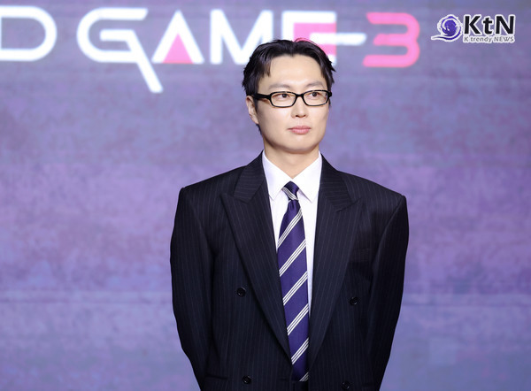 [KtN 현장] 노재원 “‘오징어 게임3’ 남규, 타노스에 대한 열등감 안고… 민수와의 갈등 기대해달라”  사진=2025 06.09 (사지= 김동희 기자 넷플릭스 오리지널 시리즈 ‘오징어 게임’ 시즌3의 제작발표회가 6월 9일 오전 서울 용산구 서울드래곤시티에서 개최됐다.)  K trendy NEWS DB ⓒ케이 트렌디뉴스 무단전재 및 수집, 재배포금지