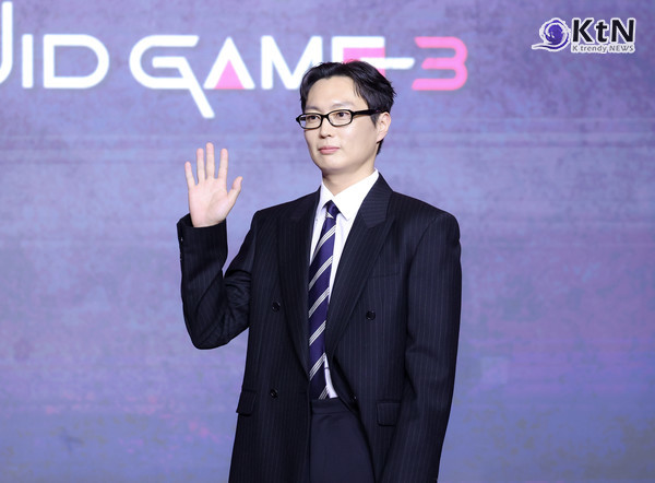 [KtN 현장] 노재원 “‘오징어 게임3’ 남규, 타노스에 대한 열등감 안고… 민수와의 갈등 기대해달라”  사진=2025 06.09 (사지= 김동희 기자 넷플릭스 오리지널 시리즈 ‘오징어 게임’ 시즌3의 제작발표회가 6월 9일 오전 서울 용산구 서울드래곤시티에서 개최됐다.)  K trendy NEWS DB ⓒ케이 트렌디뉴스 무단전재 및 수집, 재배포금지