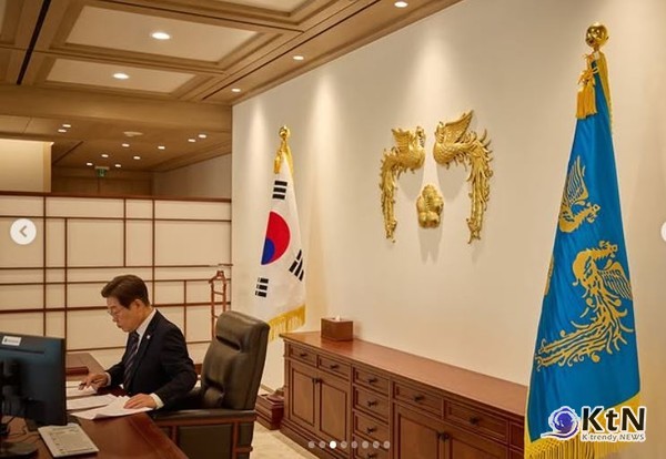 [속보] 이재명 대통령 주재 국무회의서 '3대 특검 법안' 의결 사진=2025 06.10  이재명 인스타그램 갈무리 K trendy NEWS DB ⓒ케이 트렌디뉴스 무단전재 및 수집, 재배포금지