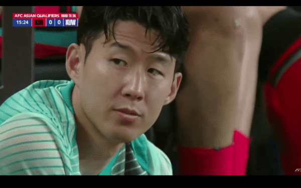 벤치의 손흥민, 그라운드엔 배준호·오현규…쿠웨이트전 충격 선발 공개 사진=2025 06.10  방송 영상 갈무리 K trendy NEWS DB ⓒ케이 트렌디뉴스 무단전재 및 수집, 재배포금지