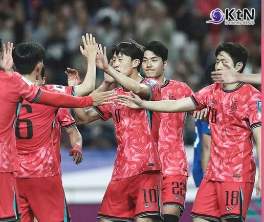  전진우–이강인–오현규–이재성 골폭발…홍명보호,16년 만의 무패 본선 진출 [종합]  사진=2025 06.10 축구대표팀 인스타그램 갈무리 K trendy NEWS DB ⓒ케이 트렌디뉴스 무단전재 및 수집, 재배포금지