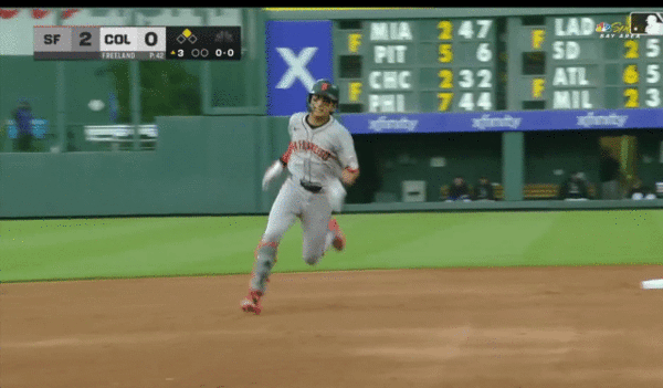 이정후, 두 경기 연속 3루타 폭발… 3출루 3득점 맹활약  사진=2025 06.12  MLB Korea 엑스 갈무리 K trendy NEWS DB ⓒ케이 트렌디뉴스 무단전재 및 수집, 재배포금지