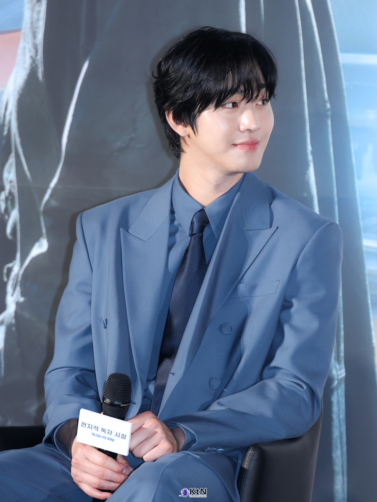  배우 안효섭이 영화 ‘전지적 독자 시점’ 제작발표회에 참석했다. / K trendy NEWS DB. ⓒ케이 트렌디뉴스 무단전재 및 수집, 재배포금지.