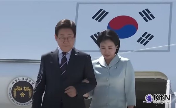 트럼프, G7 일정 중단하고 조기 귀국…한미정상회담 무산  사진=2025 06.17 (이재명 대통령)  JTBC 영상 갈무리  K trendy NEWS DB ⓒ케이 트렌디뉴스 무단전재 및 수집, 재배포금지