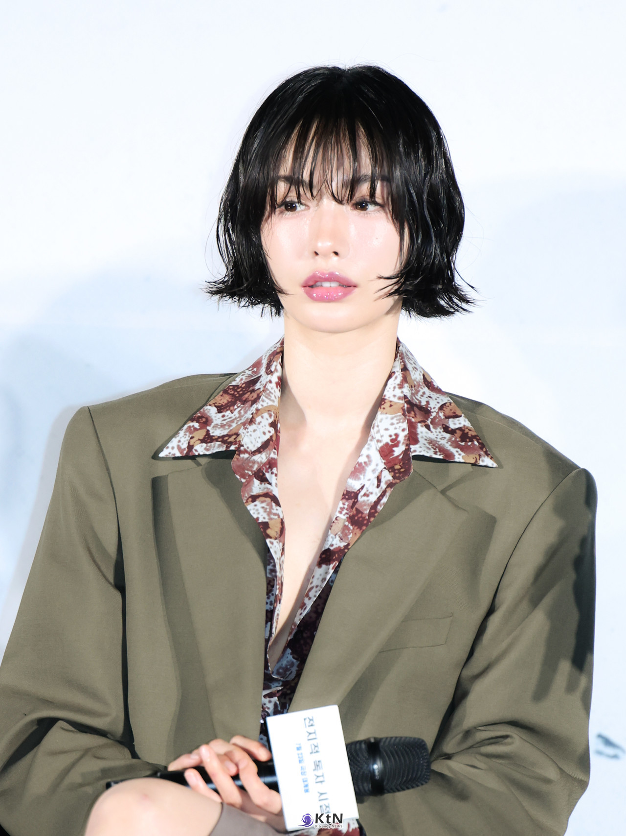 배우 나나가 영화 ‘전지적 독자 시점’ 제작발표회에 참석했다. / K trendy NEWS DB. ⓒ케이 트렌디뉴스 무단전재 및 수집, 재배포금지.