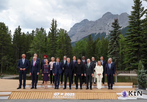 이재명 대통령이 캐나다에서 열린 주요 7개국(G7) 정상회의 참석을 계기로 일본, 캐나다, 멕시코, 인도 정상들과  사진=Narendra Modi X갈무리, K trendy NEWS DB ⓒ케이 트렌디뉴스 무단전재 및 수집, 재배포금지