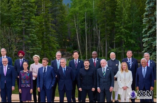 [K-Diplomacy Insight①] 외교는 전략의 시작점으로 이동했다 – G7 연쇄회담, 산업기반 국가전략  사진=2025 06.18  k tv 유튜브 커뮤니케이션 (이재명 대통령이 캐나다에서 열린 주요 7개국(G7) 정상회의 참석을 계기로 일본, 캐나다, 멕시코, 인도 정상들과 ) K trendy NEWS DB ⓒ케이 트렌디뉴스 무단전재 및 수집, 재배포금지