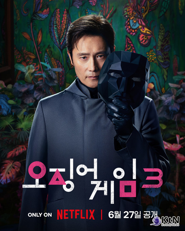 이병헌, ‘지미팰런쇼’ 출연… “‘오징어 게임3’ 프론트맨 스핀오프, 가능성 있어요”  사진=2025 06.18 넷플릭스   K trendy NEWS DB ⓒ케이 트렌디뉴스 무단전재 및 수집, 재배포금지