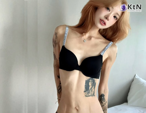 "말라도 너무 뼈말라"...‘170㎝·41㎏’ 최준희, 갈비뼈 드러낸 속옷 화보에 팬들 우려도  사진=2025 06.19 K trendy NEWS DB ⓒ케이 트렌디뉴스 무단전재 및 수집, 재배포금지