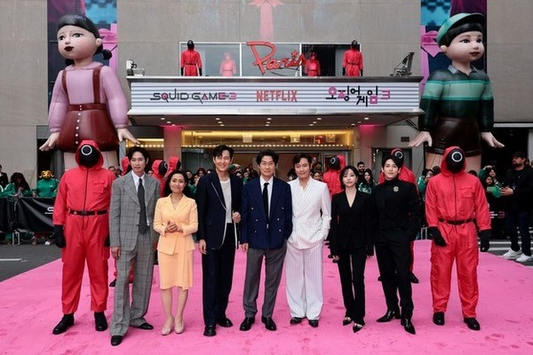 [K-콘텐츠 NOW] ‘오징어 게임3’ 글로벌 박수 세례 속 뉴욕서 베일 벗었다 사진=2025 06.19 넷플릭스  K trendy NEWS DB ⓒ케이 트렌디뉴스 무단전재 및 수집, 재배포금지